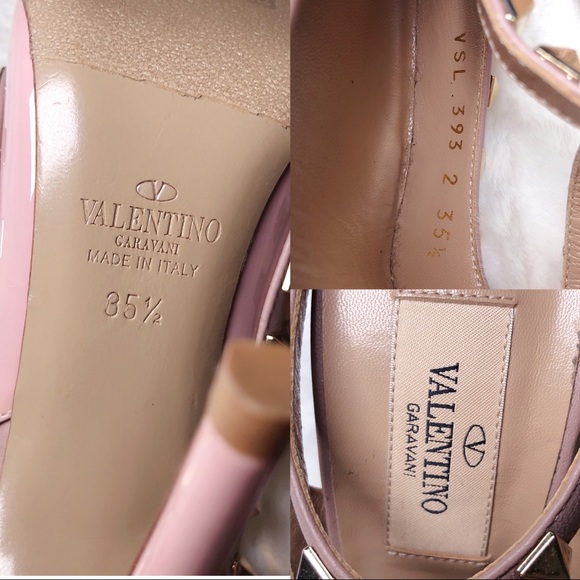 ❤️SOLD❤️Valentino rockstud pink slingbacks 35.5 - Picture 7 of 7
